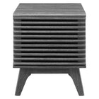 Modway Render Vinyl Record Display Stand - 18.5"W
