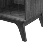 Modway Render Vinyl Record Display Stand - 18.5"W