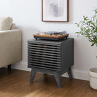 Modway Render Vinyl Record Display Stand - 18.5"W