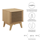 Modway Render Vinyl Record Display Stand - 18.5"W