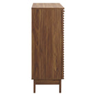 Modway Render Bar Cabinet in Walnut