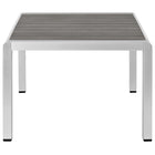Modway Shore 7 Piece Sunbrella® Fabric Outdoor Patio Aluminum Set