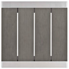 Modway Shore 7 Piece Sunbrella® Fabric Outdoor Patio Aluminum Set