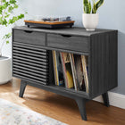 Modway Render Vinyl Record Display Stand