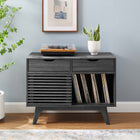 Modway Render Vinyl Record Display Stand
