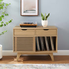 Modway Render Vinyl Record Display Stand