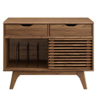 Modway Render Vinyl Record Display Stand