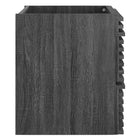 Modway Render 24" Wall-Mount Bathroom Vanity Cabinet (Sink Basin Not Included)