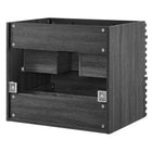 Modway Render 24" Wall-Mount Bathroom Vanity Cabinet (Sink Basin Not Included)
