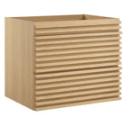 Modway Render 24" Wall-Mount Bathroom Vanity Cabinet (Sink Basin Not Included)  