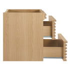 Modway Render 24" Wall-Mount Bathroom Vanity Cabinet (Sink Basin Not Included)