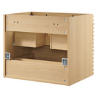 Modway Render 24" Wall-Mount Bathroom Vanity Cabinet (Sink Basin Not Included)