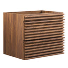 Modway Render 24" Wall-Mount Bathroom Vanity Cabinet (Sink Basin Not Included)  