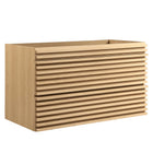 Modway Render 36" Wall-Mount Bathroom Vanity Cabinet (Sink Basin Not Included)  