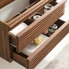 Modway Render 36" Wall-Mount Bathroom Vanity Cabinet (Sink Basin Not Included)