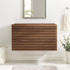 Modway Render 36" Wall-Mount Bathroom Vanity Cabinet (Sink Basin Not Included)
