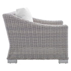 Modway Conway 4-Piece Sunbrella® Outdoor Patio Wicker Rattan Furniture Set EEI-4355