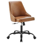Modway Designate Swivel Vegan Leather Office Chair  