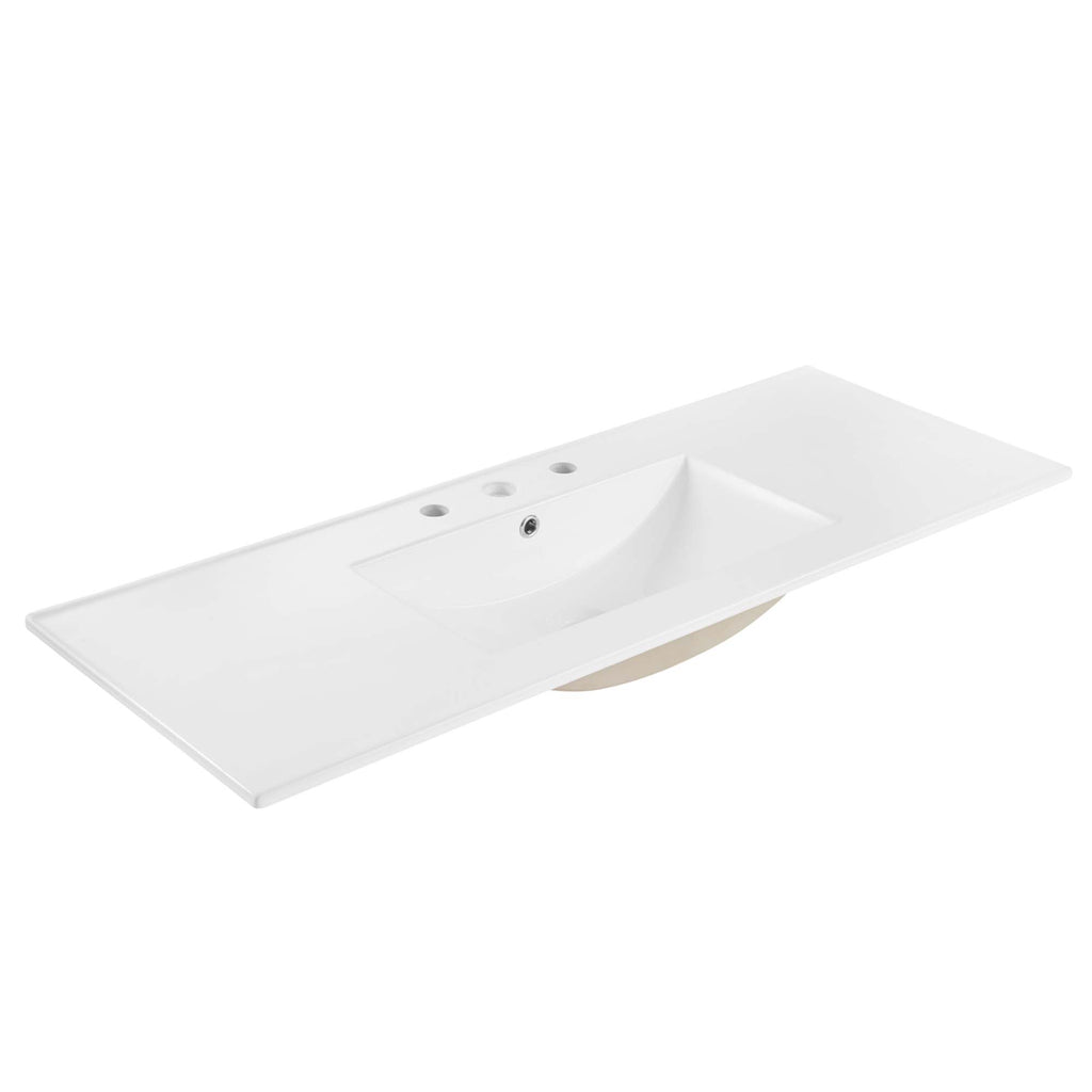 Modway Cayman 48" Single Basin Bathroom Sink  