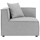 Modway Saybrook 2-Piece Outdoor Patio Upholstered Sectional Sofa Loveseat