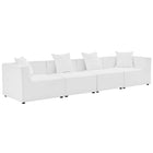 Modway Saybrook 4-Piece Outdoor Patio Upholstered Sectional Sofa EEI-4381