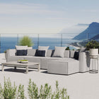 Modway Saybrook 5-Piece Outdoor Patio Upholstered Sectional Sofa EEI-4382