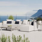 Modway Saybrook 5-Piece Outdoor Patio Upholstered Sectional Sofa EEI-4382