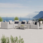 Modway Saybrook 6-Piece Outdoor Patio Upholstered Sectional Sofa EEI-4385