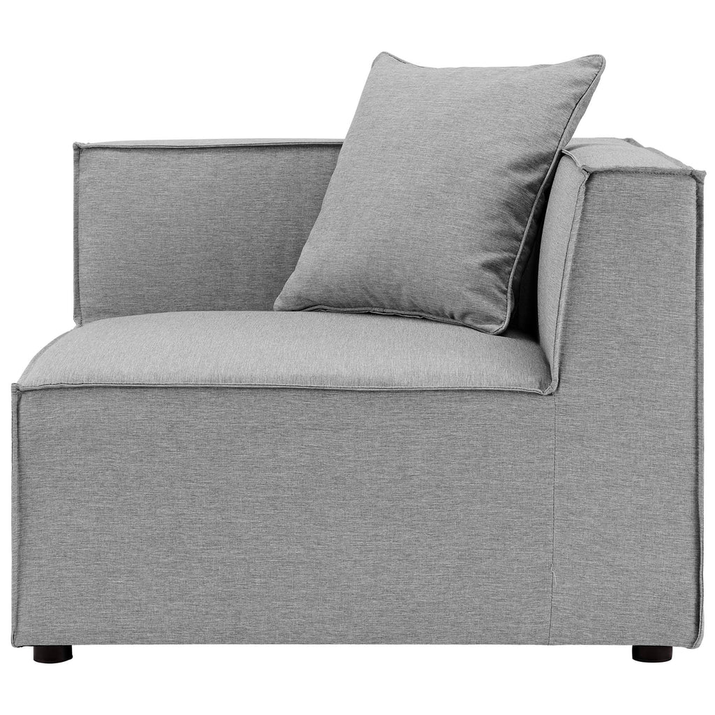 Modway Saybrook 6-Piece Outdoor Patio Upholstered Sectional Sofa EEI-4385