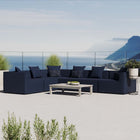 Modway Saybrook 6-Piece Outdoor Patio Upholstered Sectional Sofa EEI-4385