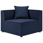 Modway Saybrook 6-Piece Outdoor Patio Upholstered Sectional Sofa EEI-4385