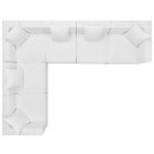 Modway Saybrook 6-Piece Outdoor Patio Upholstered Sectional Sofa EEI-4385