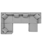 Modway Saybrook 6-Piece Outdoor Patio Upholstered Sectional Sofa EEI-4386