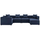 Modway Saybrook 6-Piece Outdoor Patio Upholstered Sectional Sofa EEI-4386
