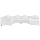 Modway Saybrook 6-Piece Outdoor Patio Upholstered Sectional Sofa EEI-4386