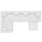 Modway Saybrook 6-Piece Outdoor Patio Upholstered Sectional Sofa EEI-4386