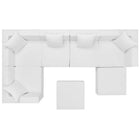 Modway Saybrook 7-Piece Outdoor Patio Upholstered Sectional Sofa