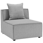 Modway Saybrook 8-Piece Outdoor Patio Upholstered Sectional Sofa