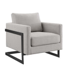 Modway Posse Upholstered Fabric Accent Chair  