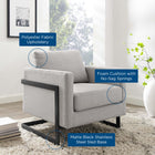 Modway Posse Upholstered Fabric Accent Chair
