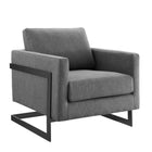 Modway Posse Upholstered Fabric Accent Chair  