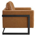 Modway Posse Vegan Leather Accent Chair