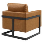Modway Posse Vegan Leather Accent Chair