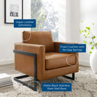 Modway Posse Vegan Leather Accent Chair