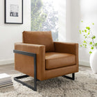 Modway Posse Vegan Leather Accent Chair