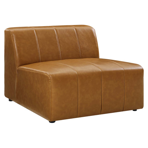 Modway Bartlett Vegan Leather Armless Chair  