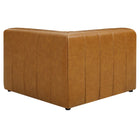 Modway Bartlett Vegan Leather Corner Chair