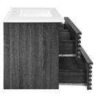 Modway Render 36" Wall-Mount Bathroom Vanity