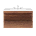Modway Render 36" Wall-Mount Bathroom Vanity