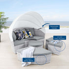 Modway Scottsdale Canopy Outdoor Patio Daybed